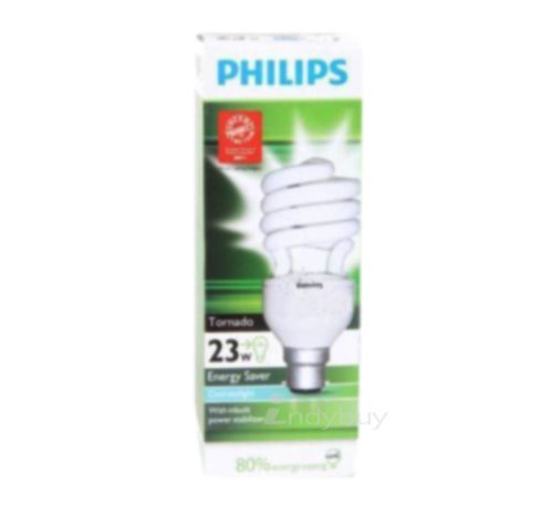 Tornado CFL Lamp - 23 watts, 1 nos Carton